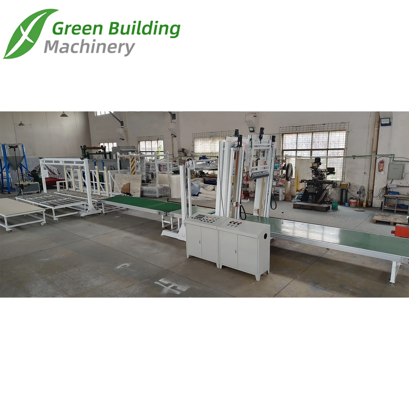 Eps Three Table Continuous Cutting Machine 1 EPS three table continuous cutting machine