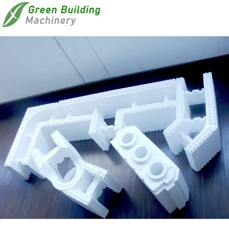 How to Identify Injection Molded Plastic Parts - Building Parts Mold 2 - Green Building EPS Machine