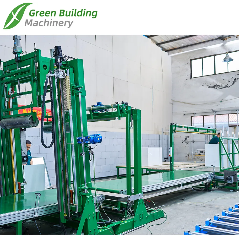 Fully Automatic Continuous Foam Cutting Machine With Vibration Cutting And Automatic Wire Setting 4 Fully automatic continuous foam cutting machine with vibration cutting and automatic wire setting - Image 4