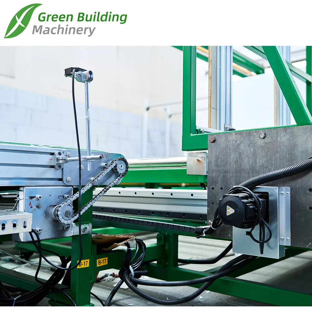 Fully Automatic Continuous Foam Cutting Machine With Vibration Cutting And Automatic Wire Setting 5 Fully automatic continuous foam cutting machine with vibration cutting and automatic wire setting - Image 5