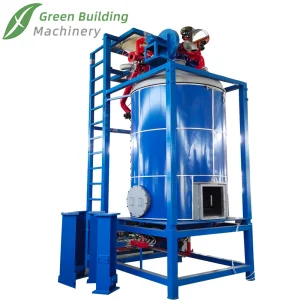 Eps Plastic Styrofoam Polystyrene Beads Pre-expander Machine With Double Expansion