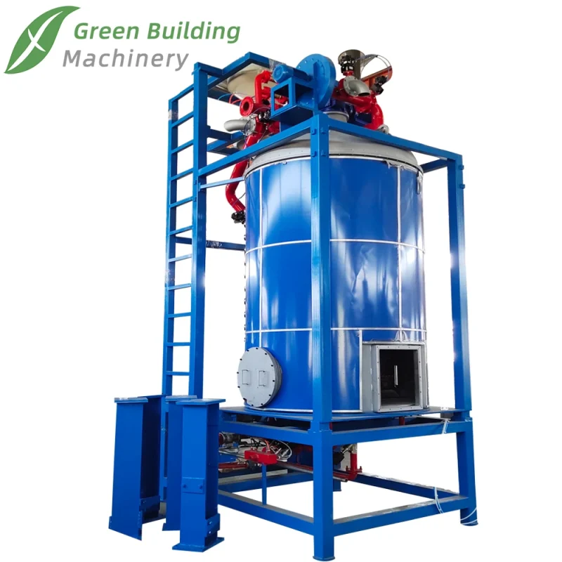 Eps Plastic Styrofoam Polystyrene Beads Pre-Expander Machine With Double Expansion 7 Eps Plastic Styrofoam Polystyrene Beads Pre-expander Machine With Double Expansion - Low density foam machine 5 - Green Building EPS Machine
