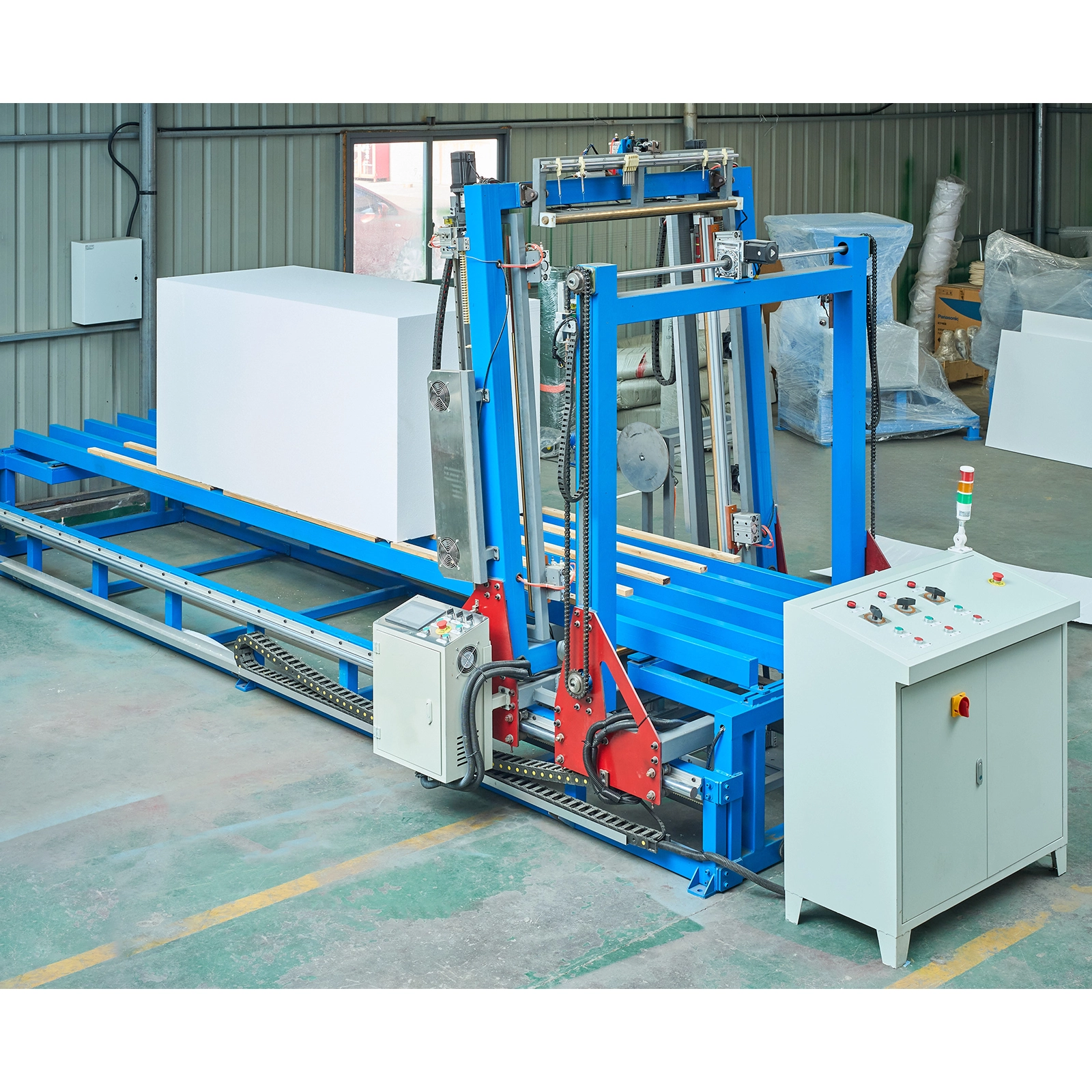 Automatic Wire-Adjustable Preset Foam Cutting Machine 2 Automatic Wire-Adjustable Preset Foam Cutting Machine - Image 2