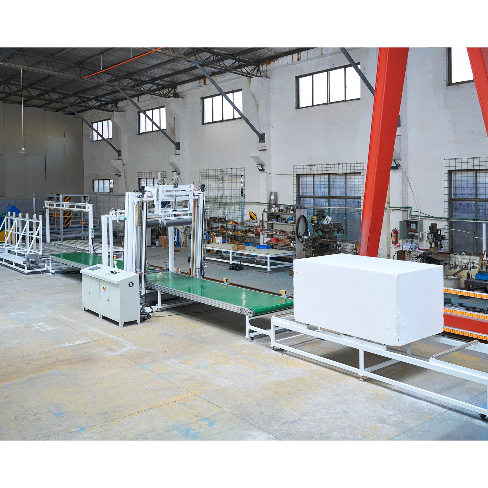 Automatic Three Table Continuous Eps Sheet Cutting Machine 2 Automatic Three Table Continuous Eps Sheet Cutting Machine - Image 2